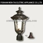 hot sale outdoor lighting antique bronze pillar lighting wedding