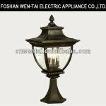 low price western style gate post light
