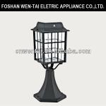 Cheap solar LED post lamp E-1243P