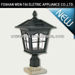 Cheap solar LED lamp post