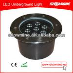 7W LED outdoor buried light waterproof IP68 Epistar chip 3-year warranty led inground lamps MOQ 1pc 990Lm with CE RoHs