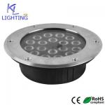 18W RGB IP65 Epistar waterproof high power led ground buried light