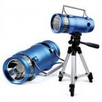 Blu-ray fishing light fourth gear dual light night fishing lamp flashlight blue and white light supplier manufactory