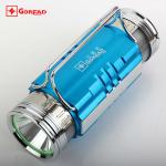 GOREAD F6 dual LED fishing light blue white rechargeable with fish bait lights 400lum
