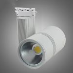 2013 New Fashion LED Track Lights 85-265V 20W 30W 40W High Power COB Track Lamp with electrical box Free Shipping NM0020