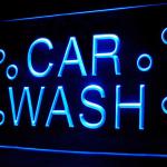 190041B Car Wash Shop Display Chemical Fresh Scent Lubricated LED Light Sign