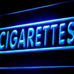 200050B Cigarette Cigars Inhale Manufacturer Pollutants Smoke LED Light Sign