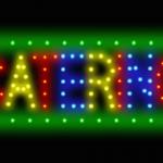 3Q0517 Catering Best Events Food And Liquor Service Restaurant Light LED Sign