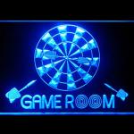 130044B Game Room Billiards Dartboard Internet Aggressive Display LED Light Sign