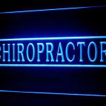 160111B Chiropractor Exercise Stretch Skeletal X-Ray Injury Therapy LED Light Sign