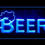170248B Beer Barrel Bartender Alcoholic Frosty Icy Mug Appetizer LED Light Sign