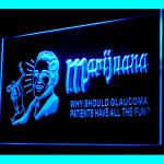 170119B Marijuana Why Should Patient Drug Smoking Addiction Bar LED Light Sign