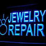 190053B Jewelry Repair Shop Trusted Cleaning Expert Display Lure LED Light Sign