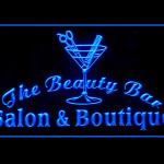 160135B The Beauty Bar Salon And Boutique Indoor Facilities Relax LED Light Sign