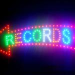 60044 Records Studio Guidance Playback Professional Musical Fun Audio LED Sign