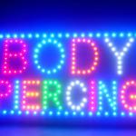 60058 Body Piercing Tattoo Airbrush Artistic Get Ink Amazing Unicorn LED Sign