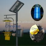 high efficiency 15W Solar Insect Ultraviolet solar mosquito killer light solar pole light