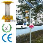 light + time + rain control 15W Lamp 40w Panel Solar Insect ultraviolet Killer Light