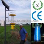 T5 T8 lamp Solar Insect Killer ultraviolet tube lights with stamp with 30w solar panel with pole iron casting and steels