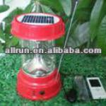 2013 new design Super bright solar lantern with radio and phone charger