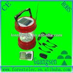 3W Protable LED solar lantern with radio and mobile charger