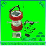 3W Protable LED solar lantern with radio and mobile charger