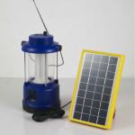 Super Bright Solar LED Lantern with FM Radio ,Lighting Africa and CE Certifified