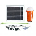 convenient solar led lamp with remote control