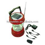 3W Protable LED solar lantern with radio and mobile charger