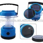 LED Plastic solar camping lantern with mobile phone charger