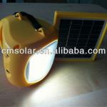 1W LED light portable lantern with solar panel