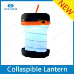 Safety light for camping plastic rotating lamp telescopic foldable led lantern
