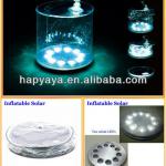 2013 New Factory Original Design Inflatable solar rechargeable led lantern