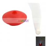 Color Changing Fiber Optic Light Red Stand
