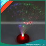 Color Changing Fiber Optic Light Lamp Red Stand