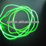 side glow optical fiber lighting ,3MM in diameter pool light, Outdoor Lighting , green light