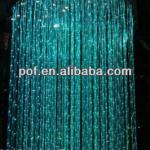 Plastic optic fiber waterfall ,optical curtain , fiber decoration