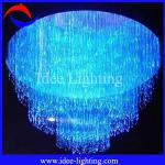 new modern LED fiber optic chandelier