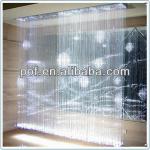 White residential fiber optic lighting , PMMA plastic optical fiber , plastic chandeliers &amp; pendant light