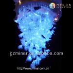 Fiber Optic Chandelier, fiber optic lighting, feather chandelier