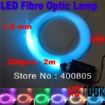 50m 3*0.75mm sparkle light fiber optic cable droplight for Home lighting