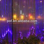 PMMA decorative plastic fiber optic for lighting , changeable color light