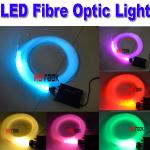 LED 45W Engine RGB Fibre Multi-Colored fiber Light DIY 2m 1.0mm Ceiling Kit outdoor Optic Fiber