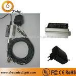 optical fiber lighting kit,with black PE,end light,waterproof