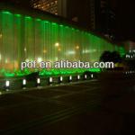Outdoor Plastic Optical Fiber Curtain Lighting , PMMA end glow optic fiber