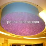 Lobby Decorative Lighting Plastic Optical Fiber color changing chandeliers