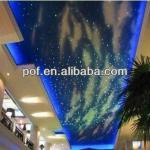 Mall Ceiling Sky Optic Fiber , PMMA plastic optic cable lighting