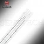White coated halogen energy saving infrared quartz heating tube-STSTW