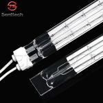 Quartz glass short wave infrared halogen electrical energy saving lamp