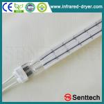 Energy saving infrared quartz glass halogen tube,circular infrared lamp for heating